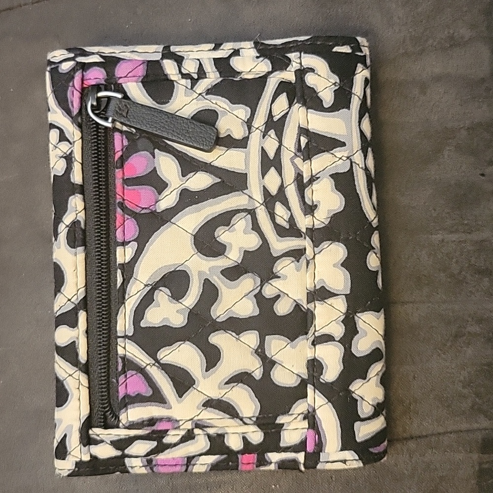 Vera Bradley Euro Wallet Tri-Fold Wallet Small Travel
